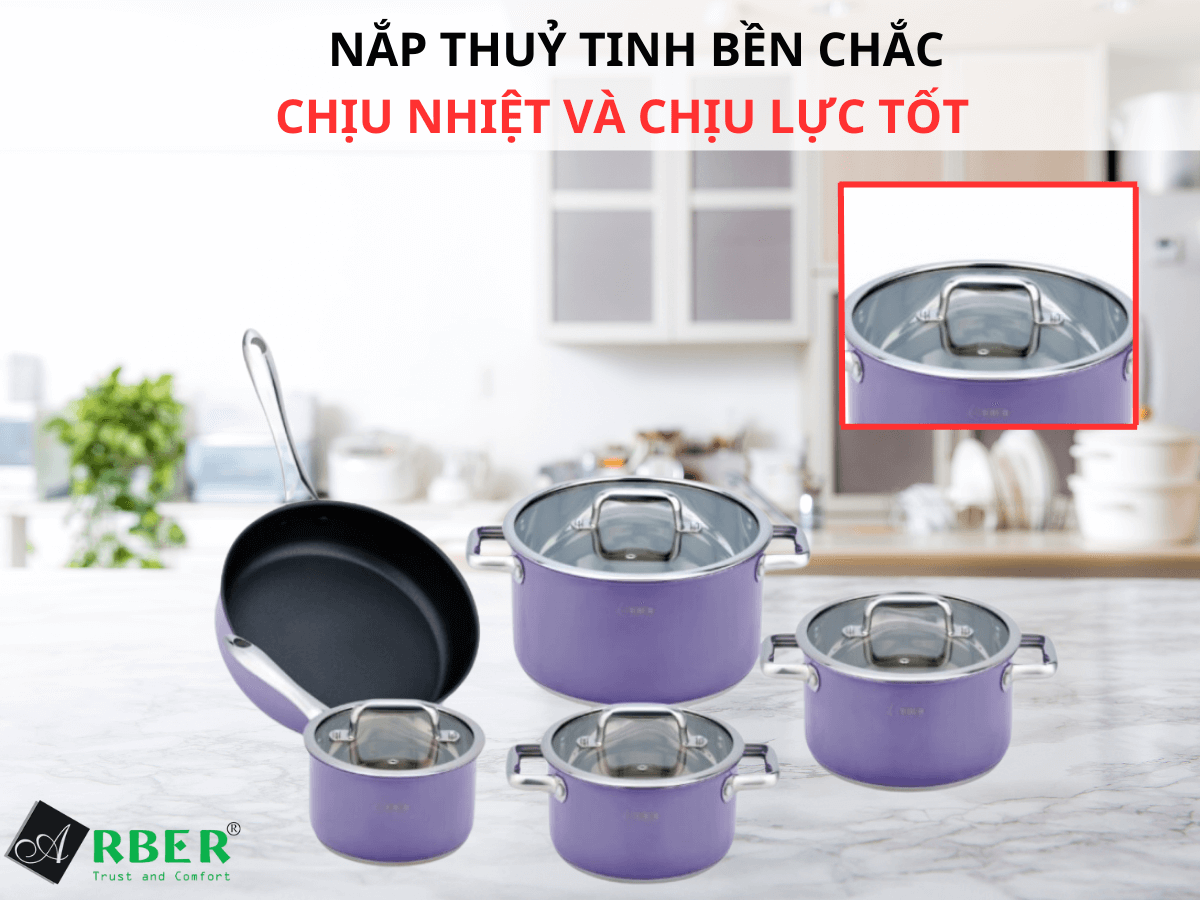 Bộ nồi inox Arber AN05SMT