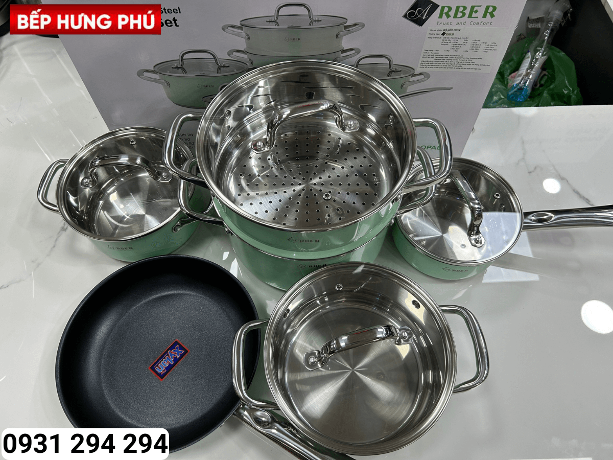 bộ nồi inox Arber AN05XC