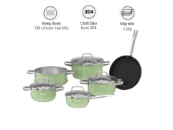 Bộ nồi inox Arber OPAL 6 món