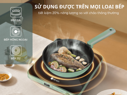 Sử dụng được trên mọi loại bếp