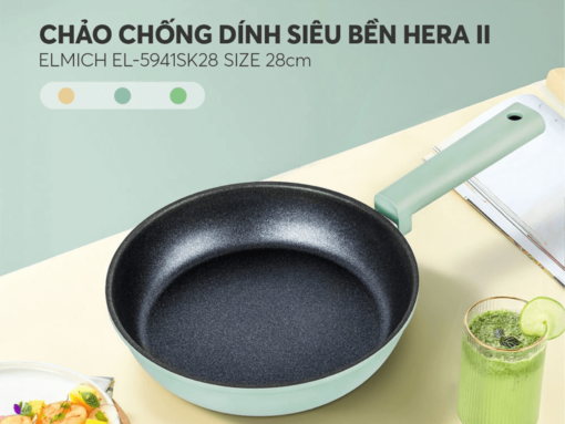 Tổng quan về Chảo Elmich Hera II EL-5941SK 28cm
