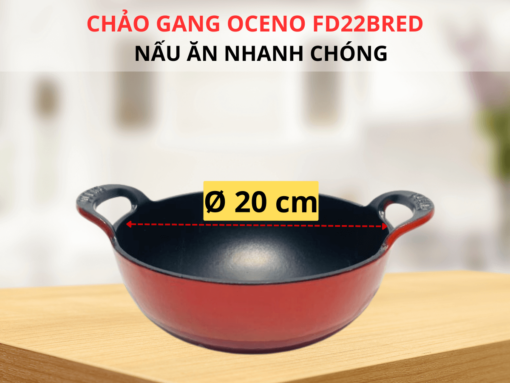 Tổng quan về Chảo gang Oceno FD22BSEA 20cm