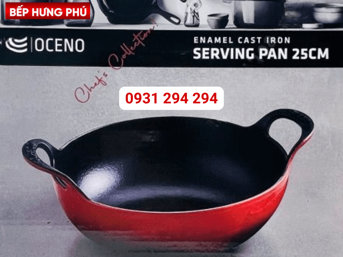 Chảo gang Oceno FD25BSEA