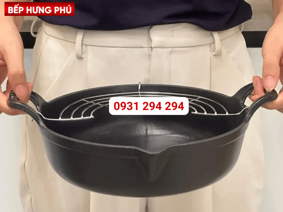 Chảo gang Oceno FR20F 20cm