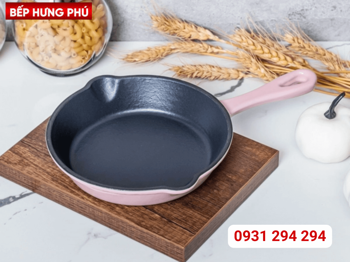 Chảo gang Oceno FR26GPINK 26cm
