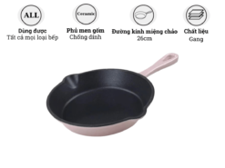 Chảo gang Oceno FR26GPINK 26cm