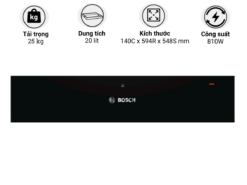 Khay giữ ấm Bosch BIC630NB1B