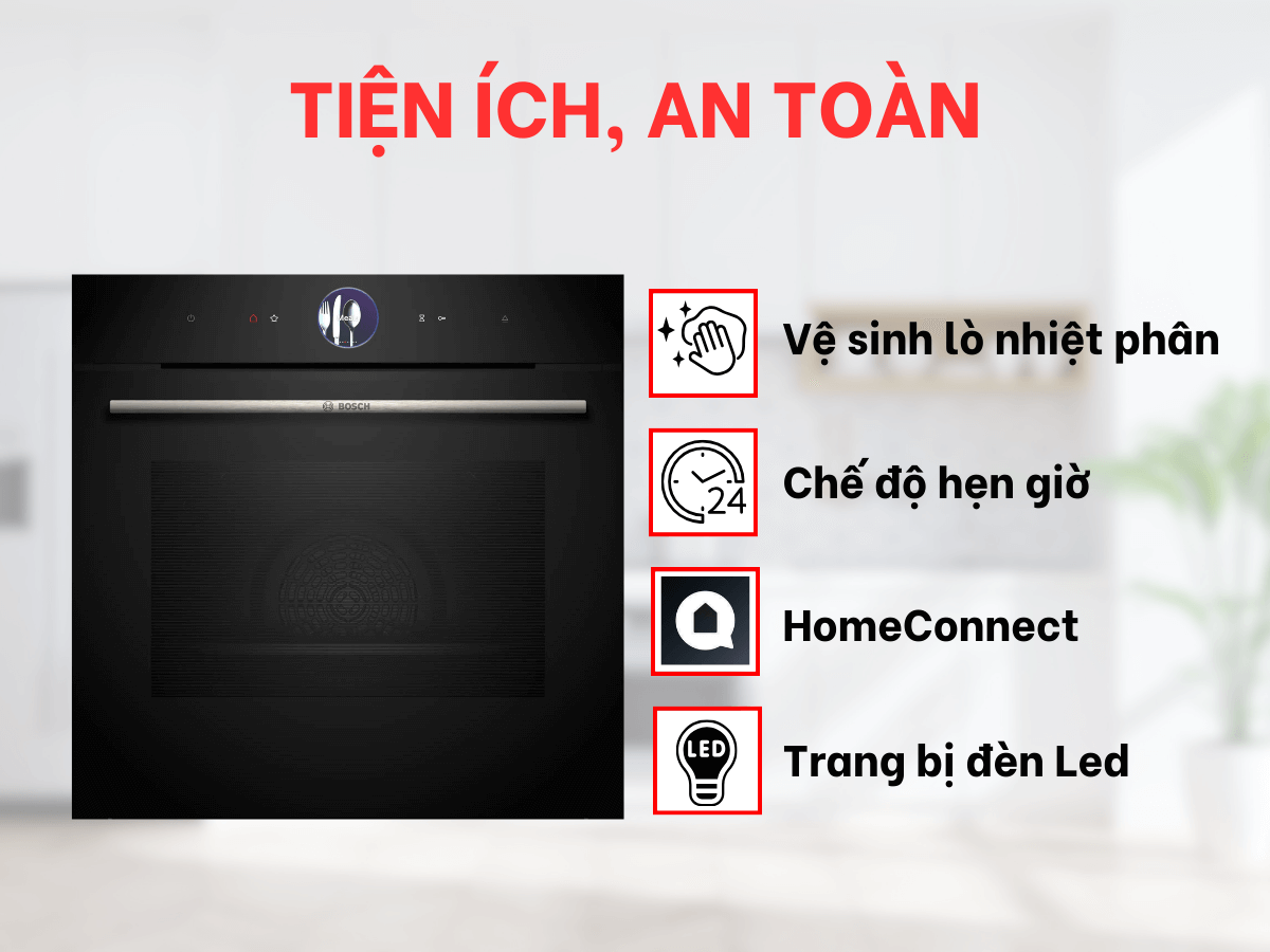Lò nướng Bosch HRG7764B1B