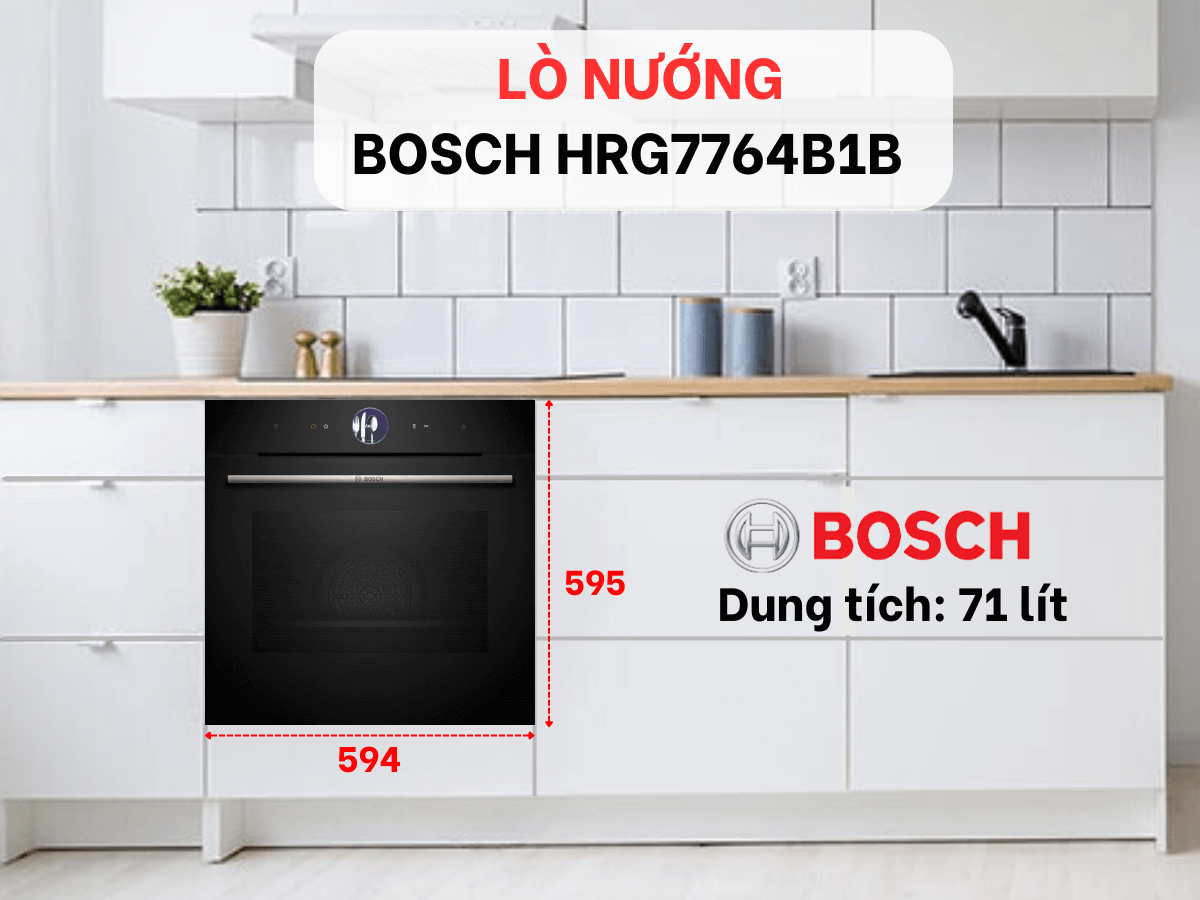 Lò nướng Bosch HRG7764B1B