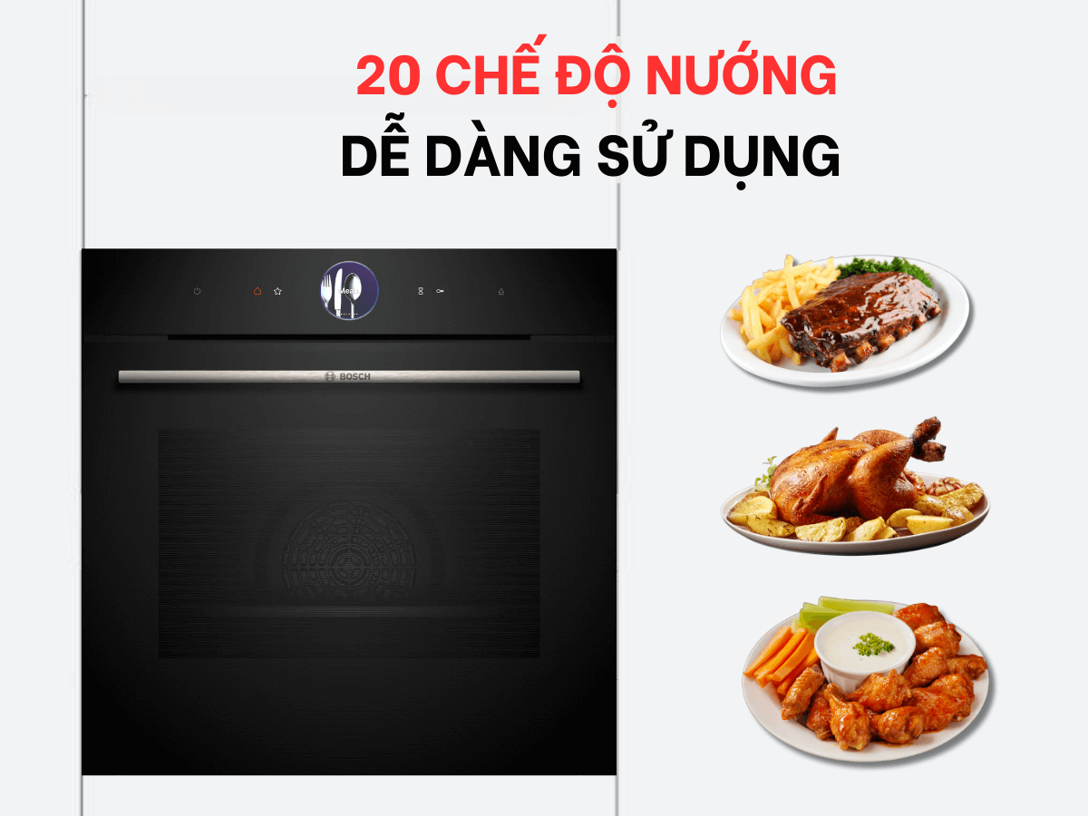 Lò nướng Bosch HRG7764B1B