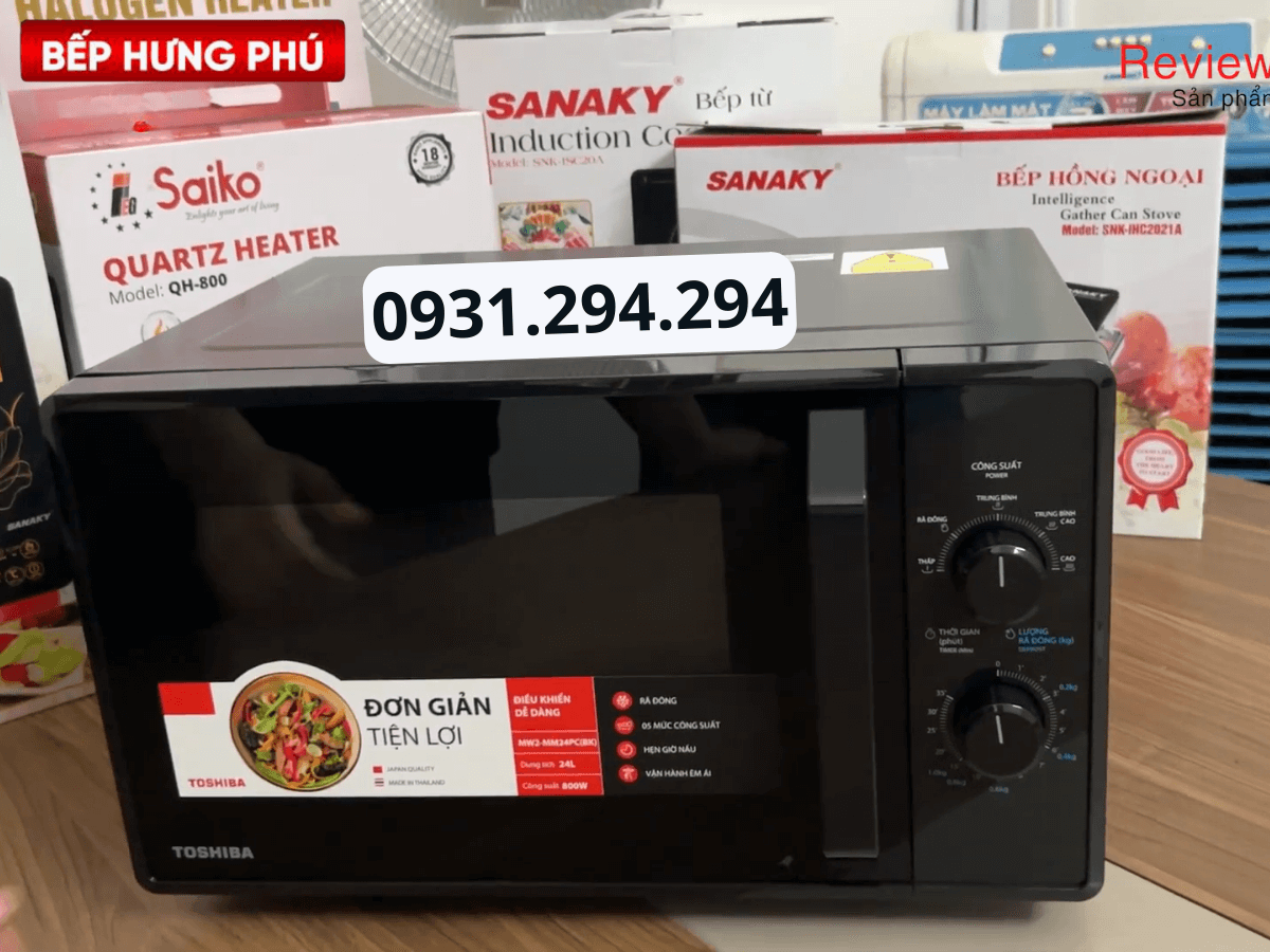 Lò vi sóng Toshiba MW2-MM24PC(BK)