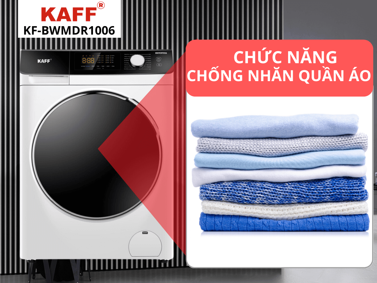 Chức năng chống nhăn quần áo