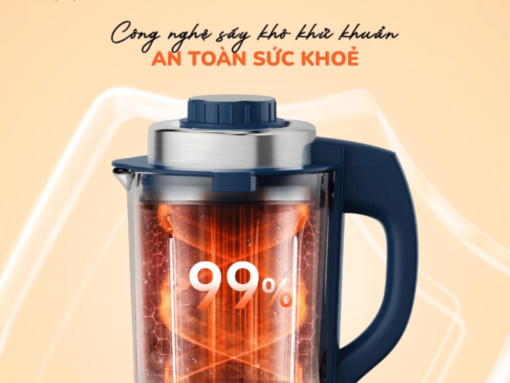 Công nghệ sấy khô khử khuẩn – An toàn tuyệt đối