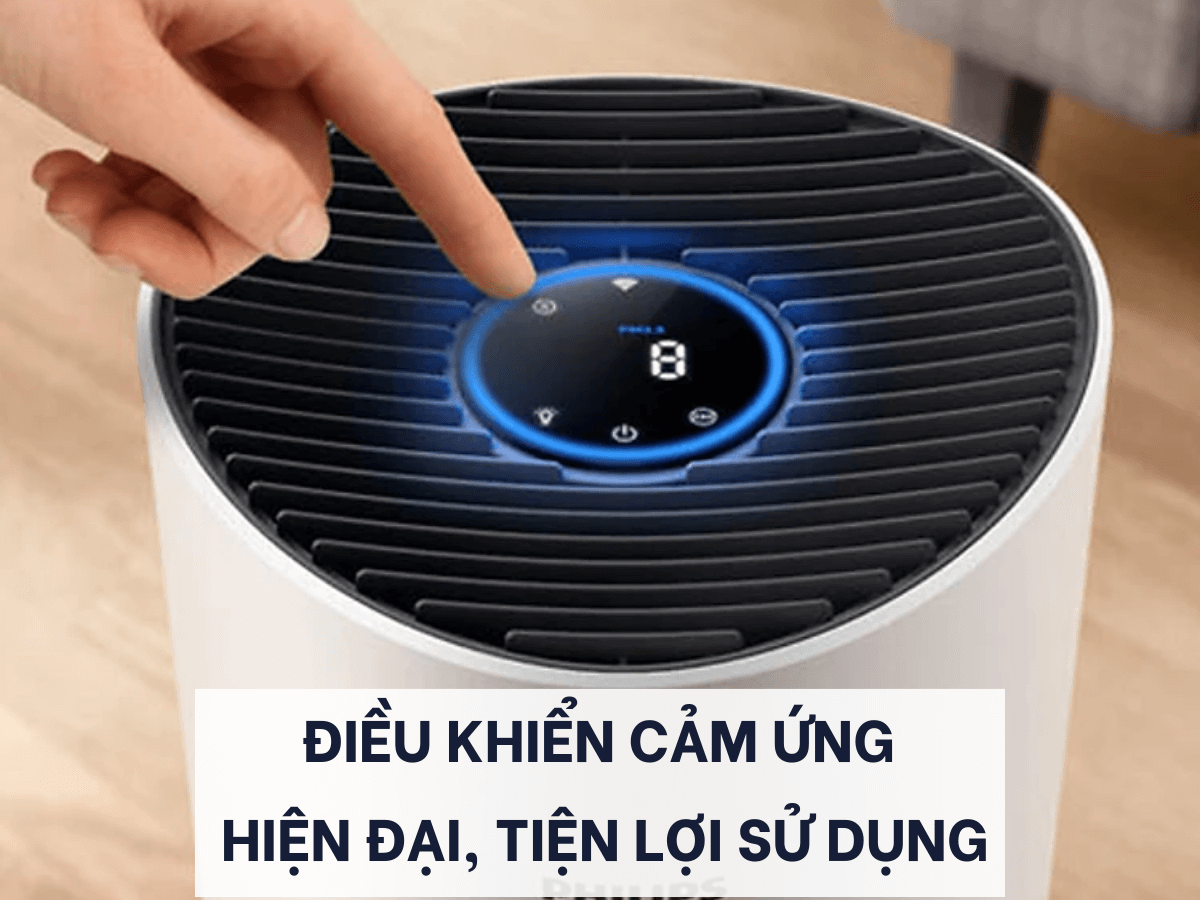 Điều khiển cảm ứng hiện đại, tiện lợi sử dụng