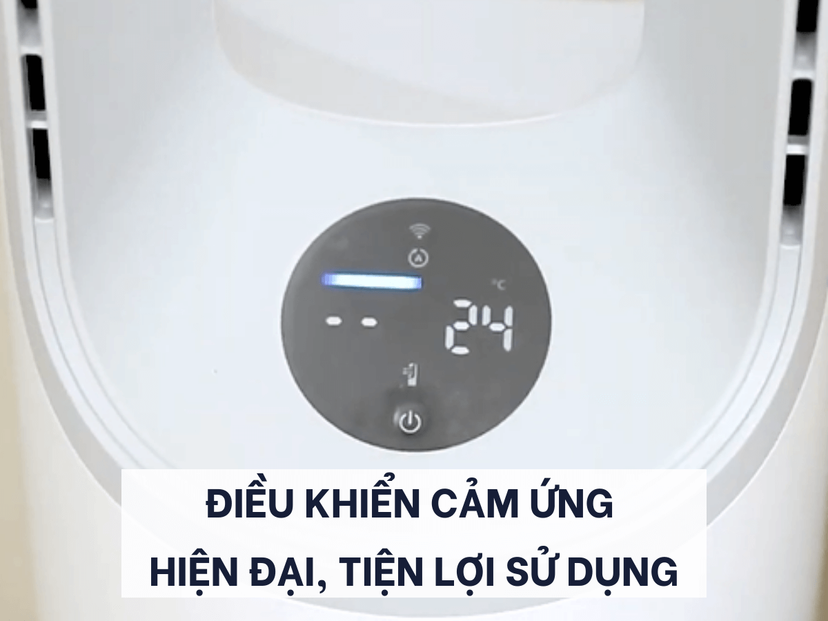 Điều khiển cảm ứng hiện đại, tiện lợi sử dụng