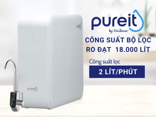 Công suất lọc 2 lít/phút