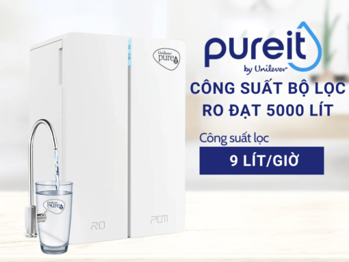 máy lọc nước unilever pureit tanka ur3140 Công suất lọc 9 lít/giờ
