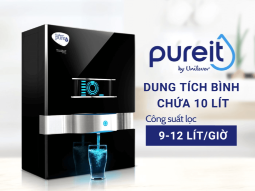 Máy lọc nước Unilever Pureit Ultima thiết kế để bàn tiện lợi