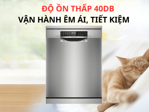 Động cơ không chổi than EcoSilence Drive, độ ồn thấp 40dB