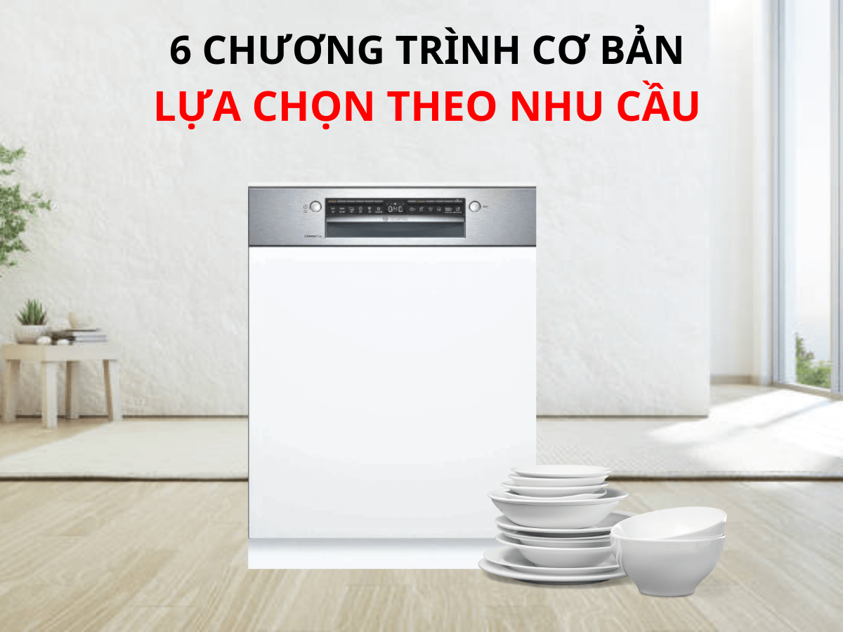 Đa dạng chương trình rửa