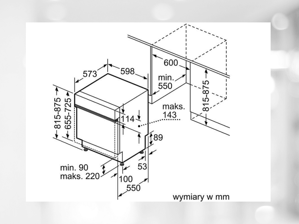 Máy rửa chén Bosch SMI6ECS93E