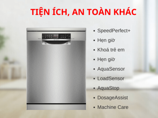 Nhiều tính năng tiện ích, an toàn