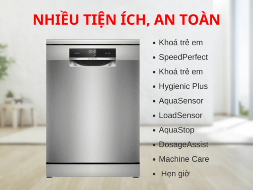 Máy rửa chén Bosch SMS8TCI01E
