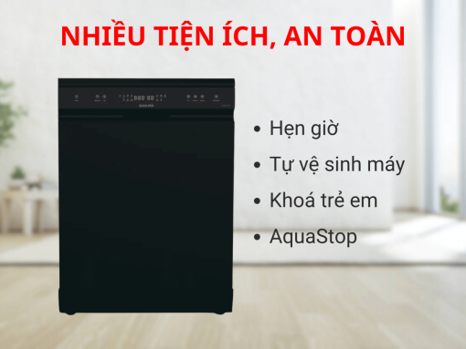 Nhiều tính năng tiện ích, an toàn