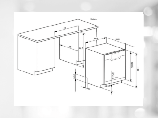 Máy rửa chén Spelier SMS 08 DW/UOZ