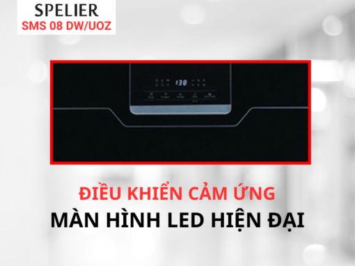 Điều khiển cảm ứng và màn hình LED hiện đại