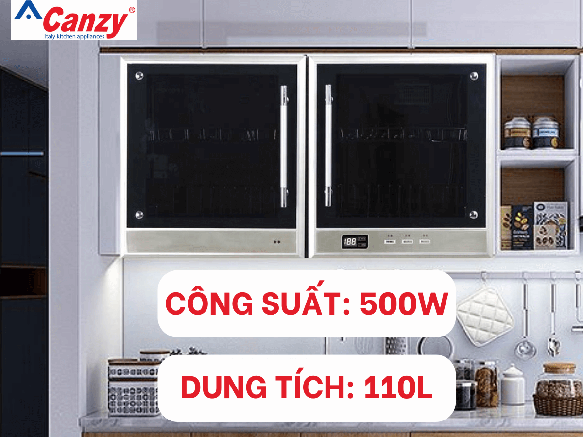 Máy sấy chén bát Canzy CZ 68SR