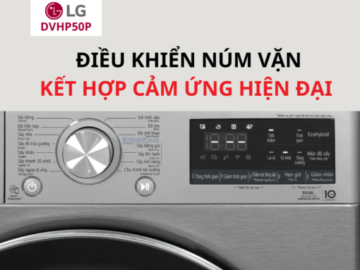 Điều khiển núm xoay và cảm ứng, màn hình LED