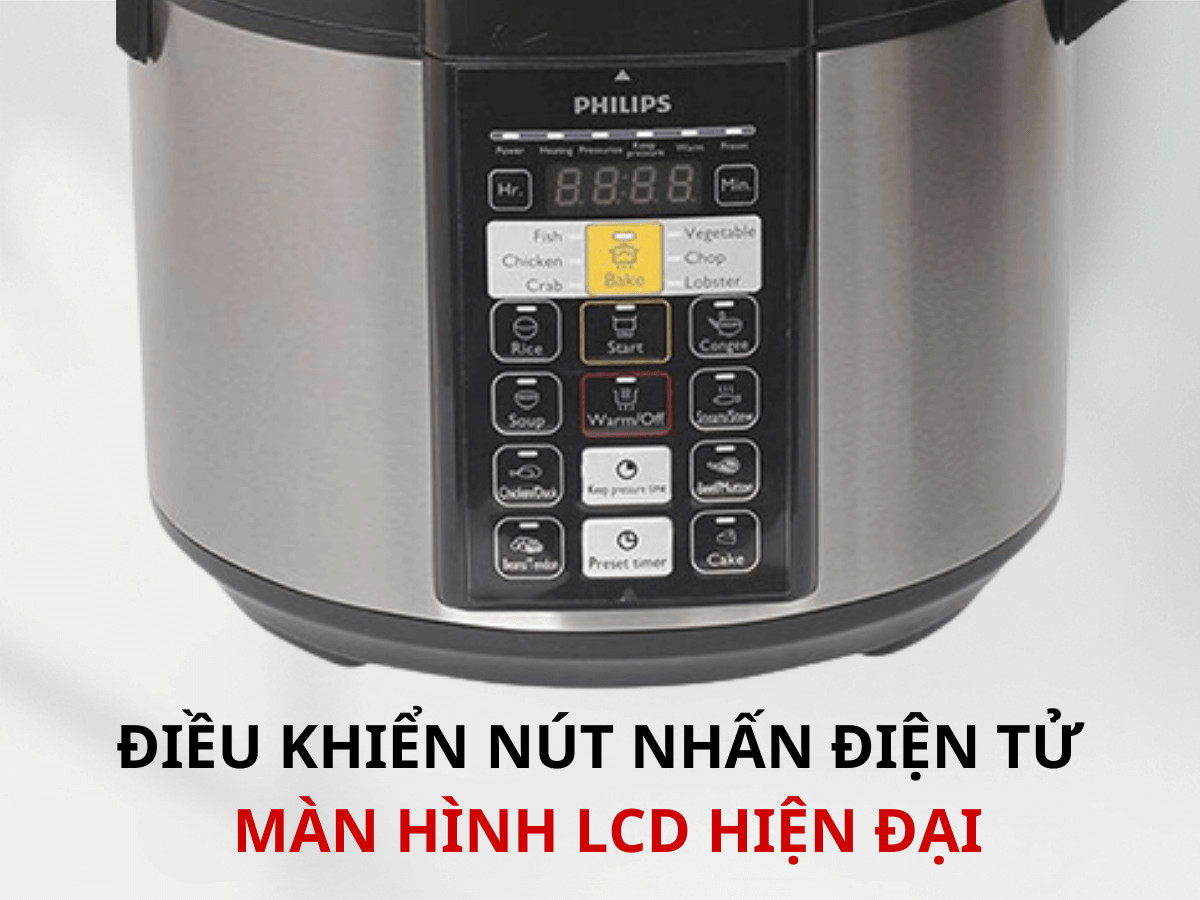 Điều khiển nút nhấn điện tử, màn hình LCD