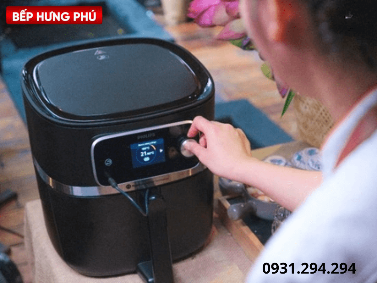 Nồi chiên không dầu Philips HD9880/90