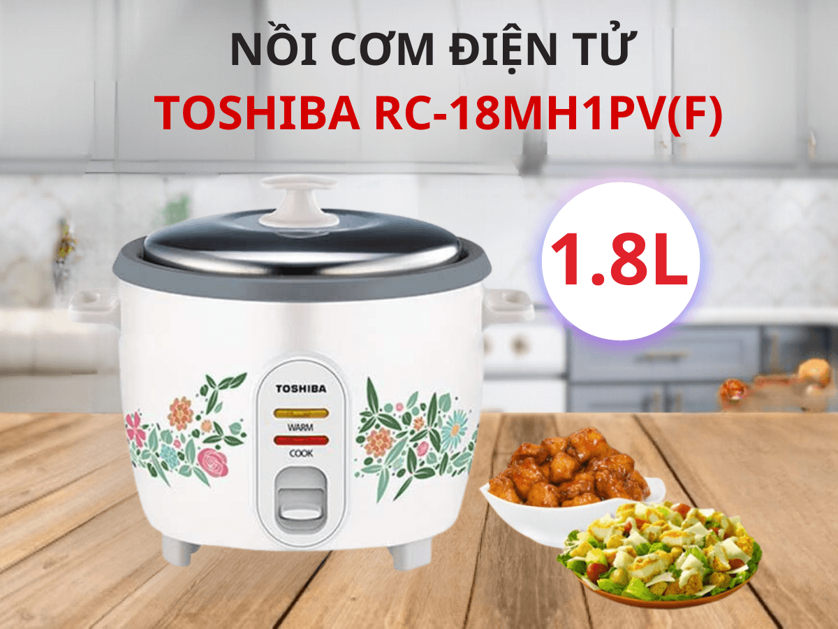 Nồi cơm điện Toshiba RC-18MH1PV(F)