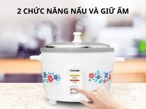 2 chức năng nấu và giữ ấm