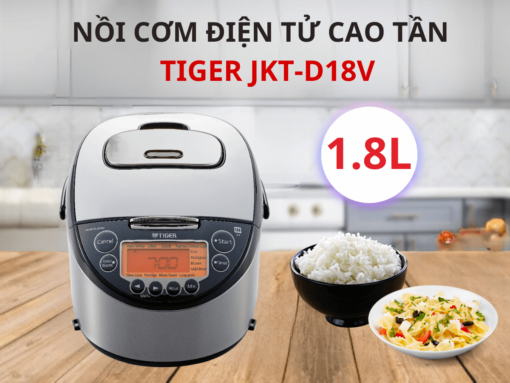 Nồi cơm điện tử cao tần Tiger JKT-D18V
