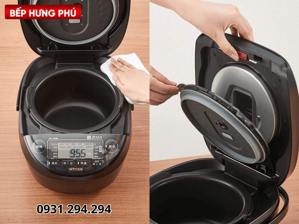 Nồi cơm điện tử cao tần Tiger JPM-H18V