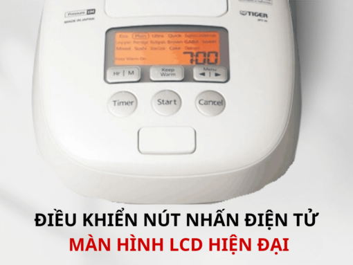 Điều khiển nút nhấn điện tử, màn hình LCD