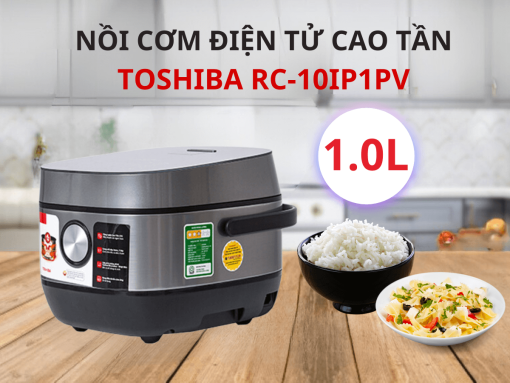 Nồi cơm điện tử cao tần Toshiba RC-10IP1PV