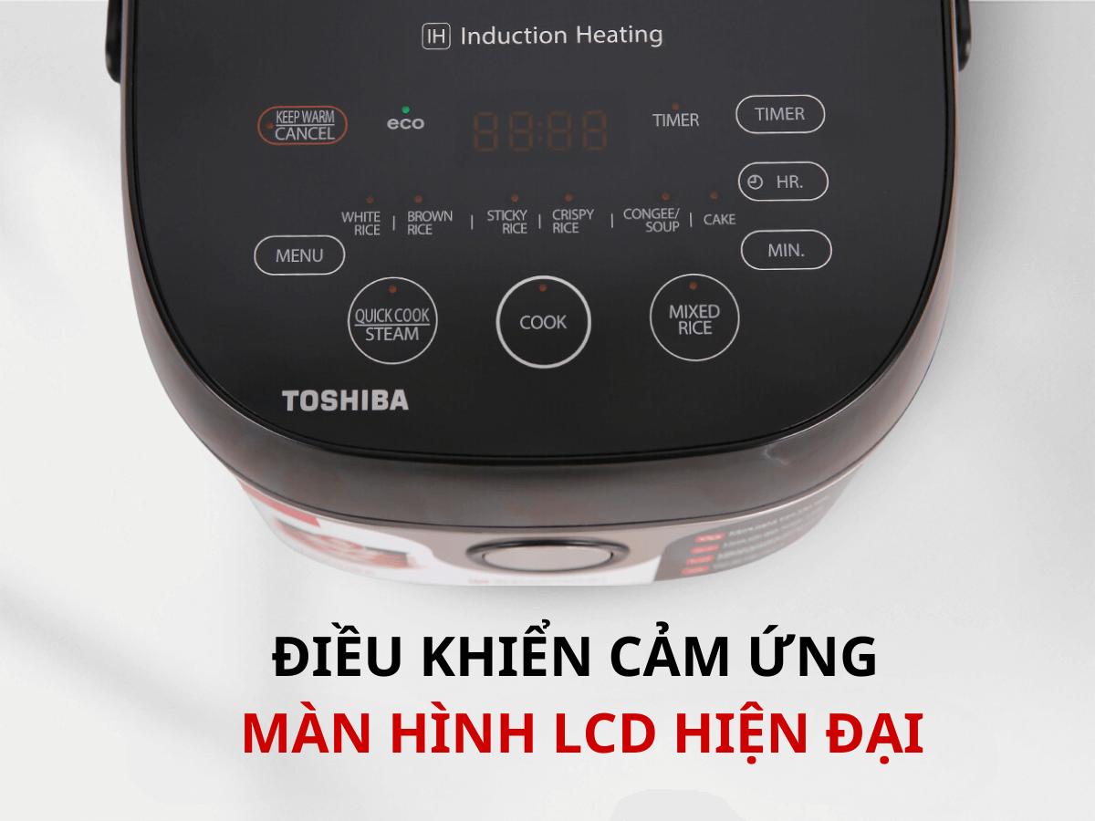 Điều khiển cảm ứng và màn hình LCD