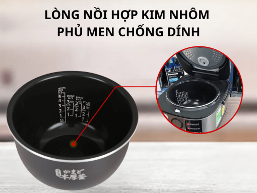 nồi cơm điện tử cao tần toshiba rc-18ip1pv