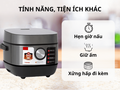 nồi cơm điện tử cao tần toshiba rc-18ip1pv