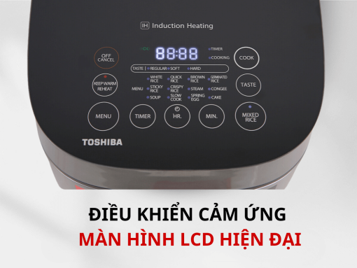 nồi cơm điện tử cao tần toshiba rc-18ip1pv