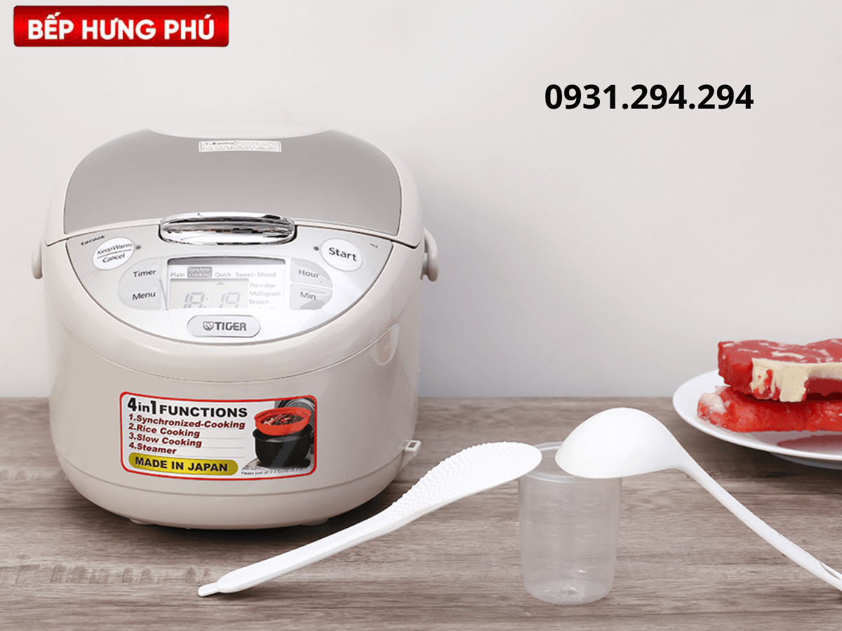 nồi cơm điện tử Tiger JAX-S10W
