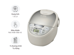 Nồi cơm điện tử Tiger JAX-S18W