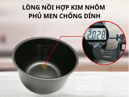 Nồi cơm điện tử Tiger JAX-S18W