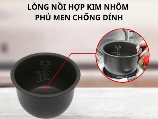 Nồi cơm điện tử Toshiba RC-18NMFVN(WT)