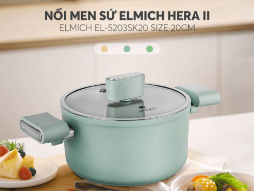 Tổng quan về Nồi Elmich Hera II EL-5203SK20 20cm