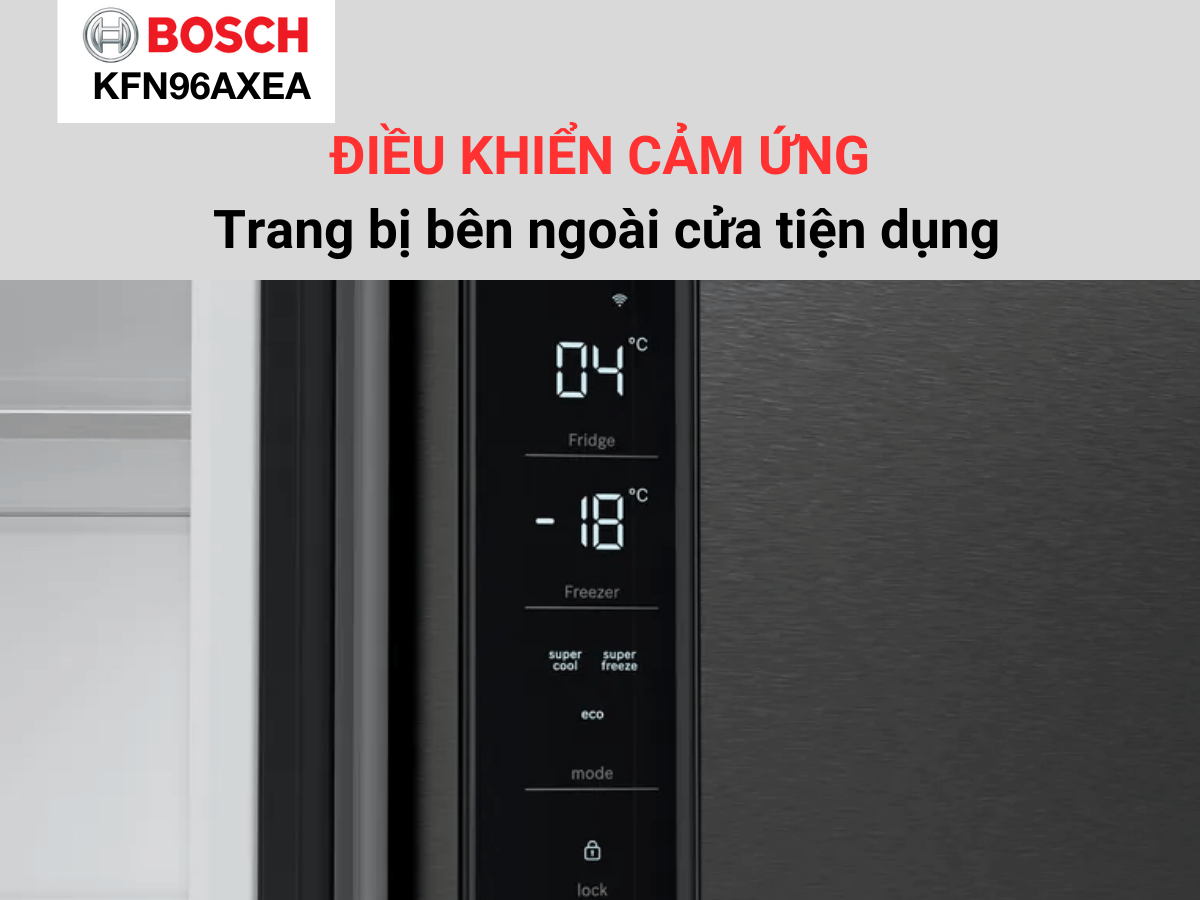 Tủ lạnh Bosch KFN96AXEA 605 lít